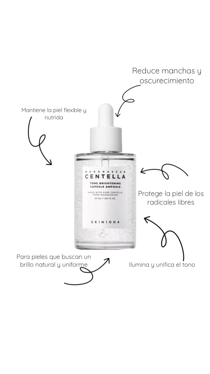 SKIN1004 - Ampolla Facial Iluminadora Madagascar Centella Tone Brightening Capsule Ampoule Jumbo [100ml]